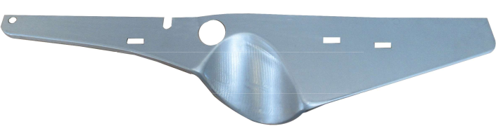 Abdeckung Antriebswelle links für Fahrzeugrahmen 2CV