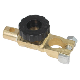 Batteriepoltrenner Negativ (Minuspol) schwarz