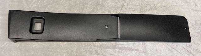 Plastiktürverkleidung hinten links schwarz 2CV gebraucht