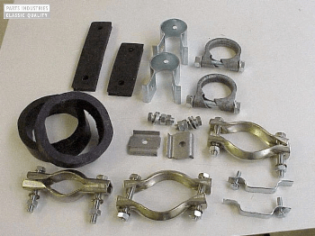 Montagesatz Schalldämpferanlage komplett 2CV