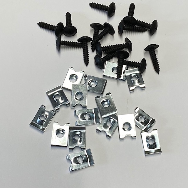 Schraubensatz für Motorkühlbleche 2CV6