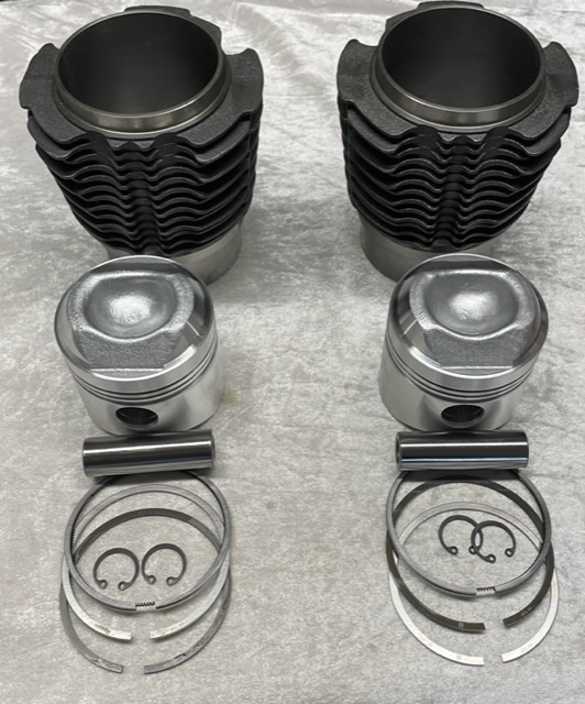 Kolben und Zylindersatz 652ccm für 2CV6 Motor