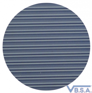 Rolldach 2CV Bleu Celest Außenschließend lange Ausführung mit großem Fenster