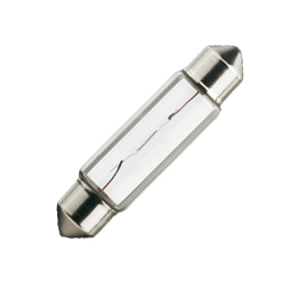 Glühlampe 12V 5W Soffitte 11x44mm SV8,5