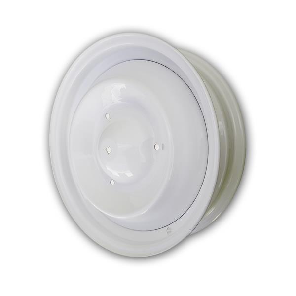 Felge komplett lackiert in weiß