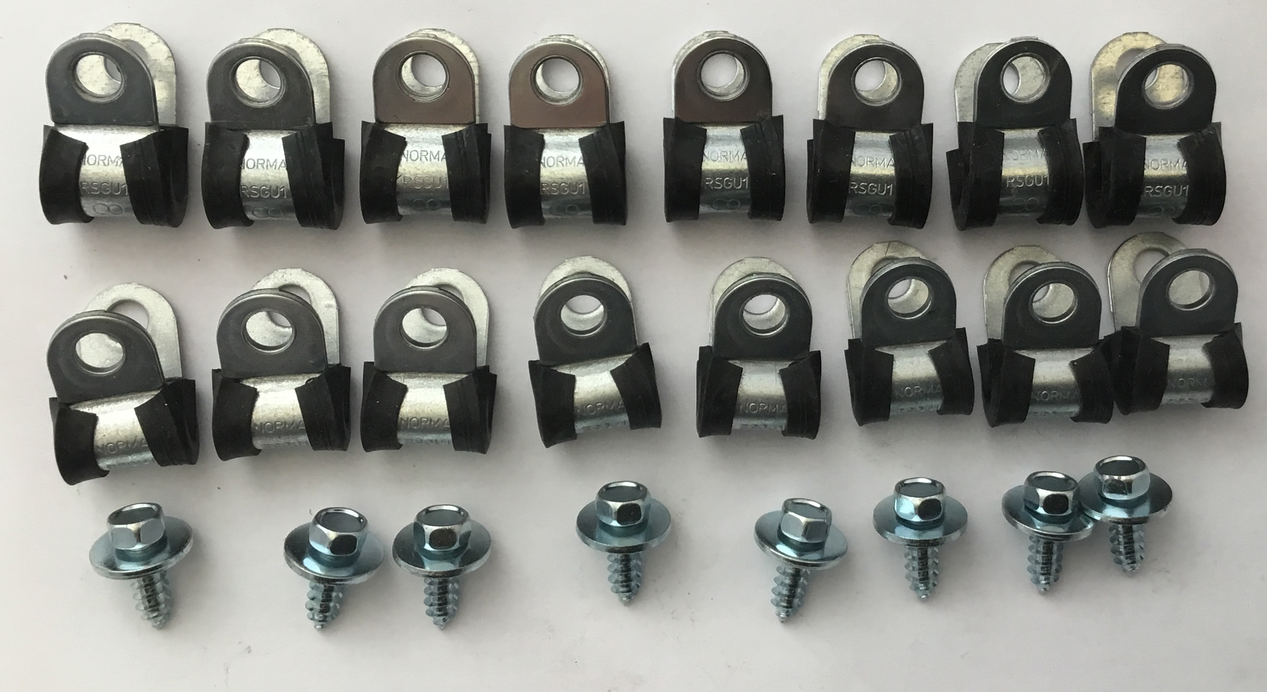 Schraubensatz für Brems und Benzinleitung