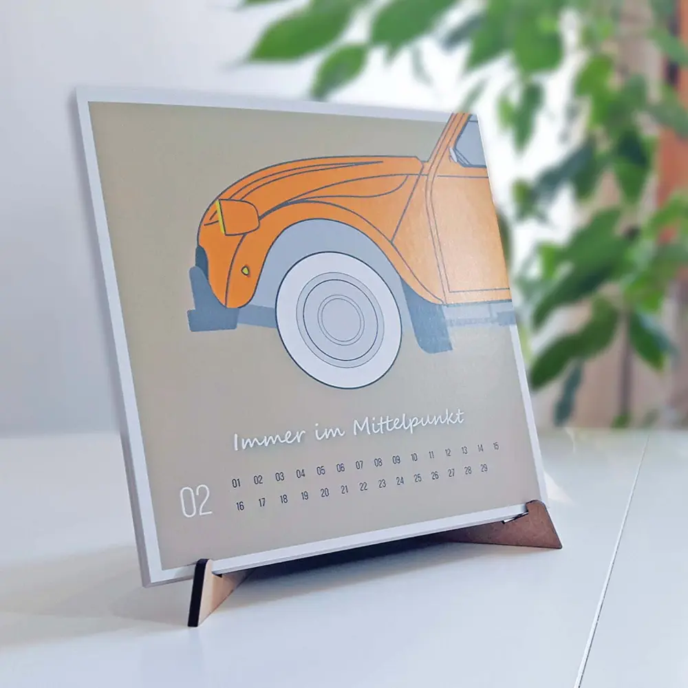 Immerwährender Tischkalender – „Das Jahr der Ente“