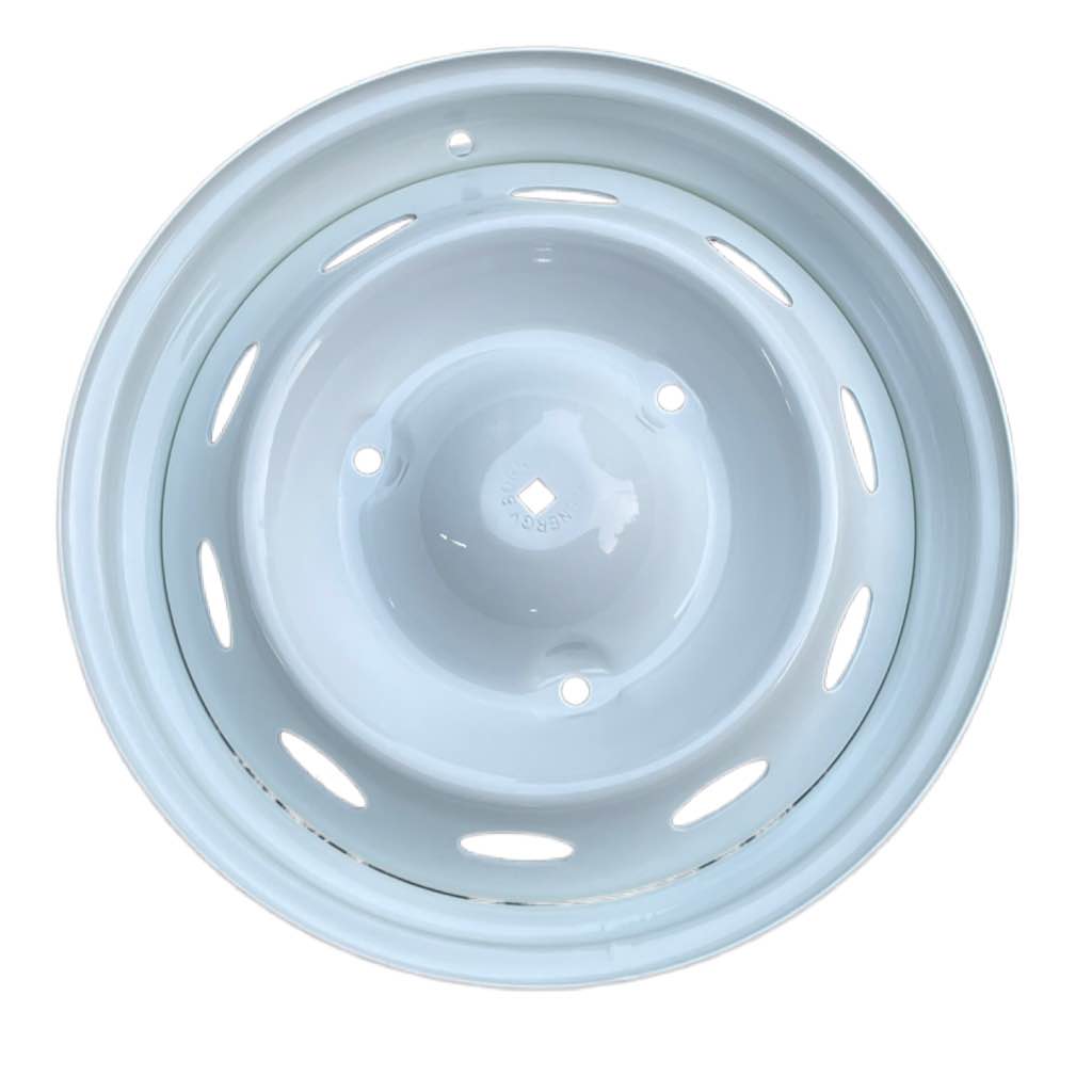 Felge 2CV weiß gelocht Azur