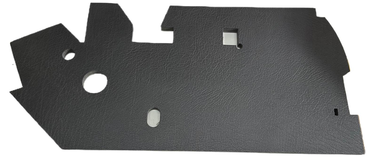 Stirnwandverkleidung 4-teilig 2CV schwarz Made in Germany