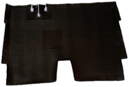 Gummimatte vorne 2CV Alte Version mit stehenden Pedalen