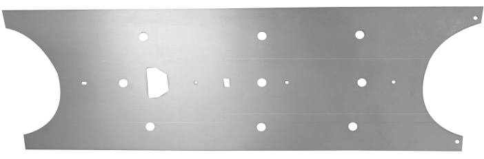 Abdeckung oben für Fahrzeugrahmen 2CV