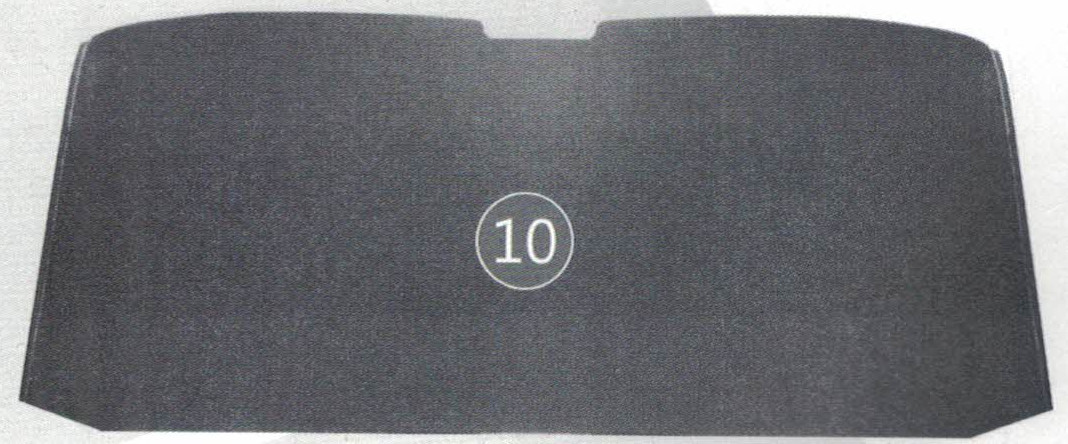 Schaumstoff für Rückenlehne Sitzbank hinten AMI8