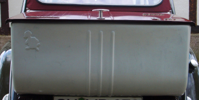 GFK Kofferraumvergrößerung (Que) 2CV