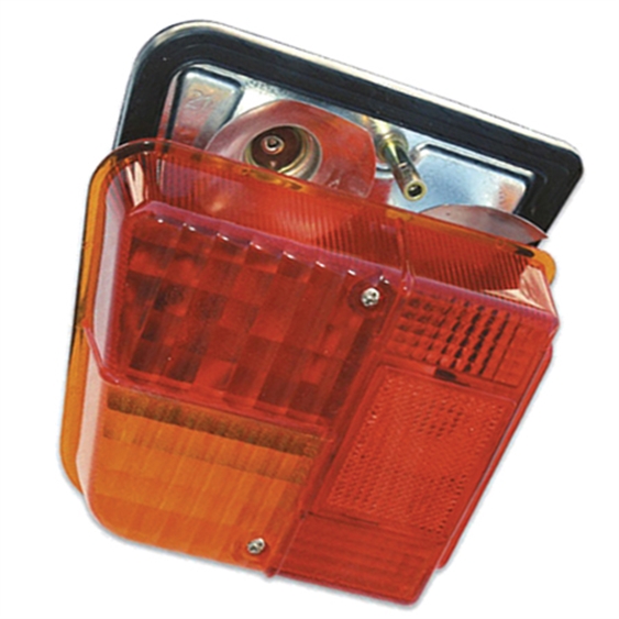 Rückleuchte links komplett 2CV mit Metallsockel