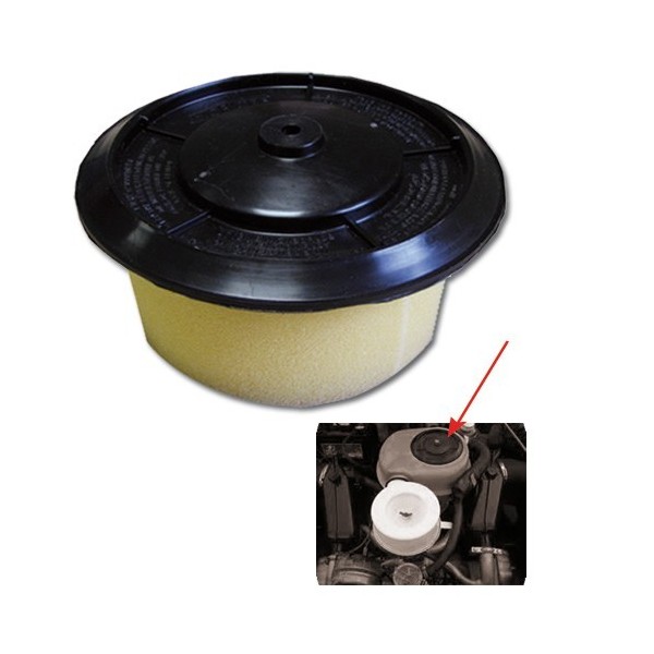 Luftfilter mit Deckel für Blechtopf 2CV