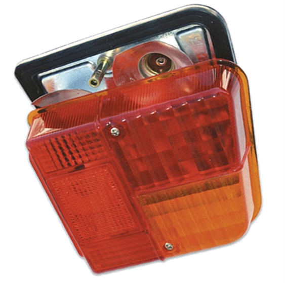 Rückleuchte rechts komplett 2CV mit Metallsockel