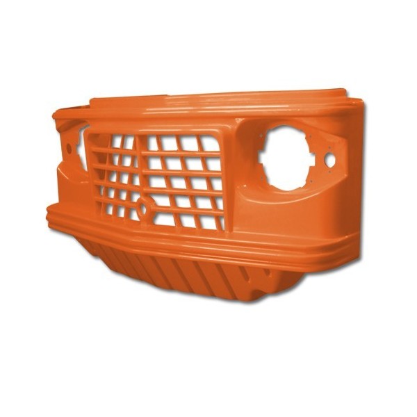 Frontmaske Mehari Altes Modell orange (Orange Kirchiz)