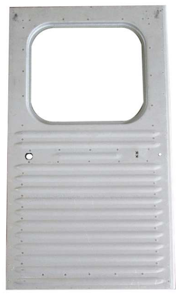 Hintertür AZU Eckiges Fenster rechts schmale Ribbel