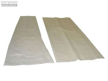 Jutemattensatz für einen Symetrischen Sitz 2CV