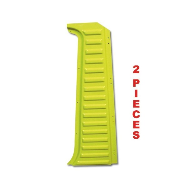 Dachträgerverkleidung links Mehari (2 teilig) gelb (Jaune Atacama)