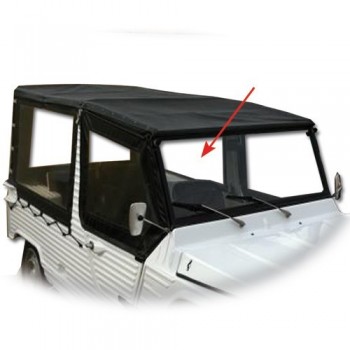 Dach-Seitenplane links Mehari 04/1971 bis 07/1982 (mit 4 Laschen)