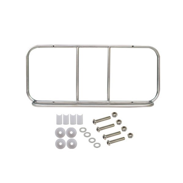 Gepäckträger für Heckklappe Edelstahl 850x360mm 2CV