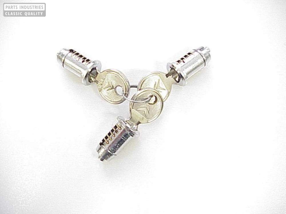 Schließzylindersatz mit 3 Zylindern 2CV