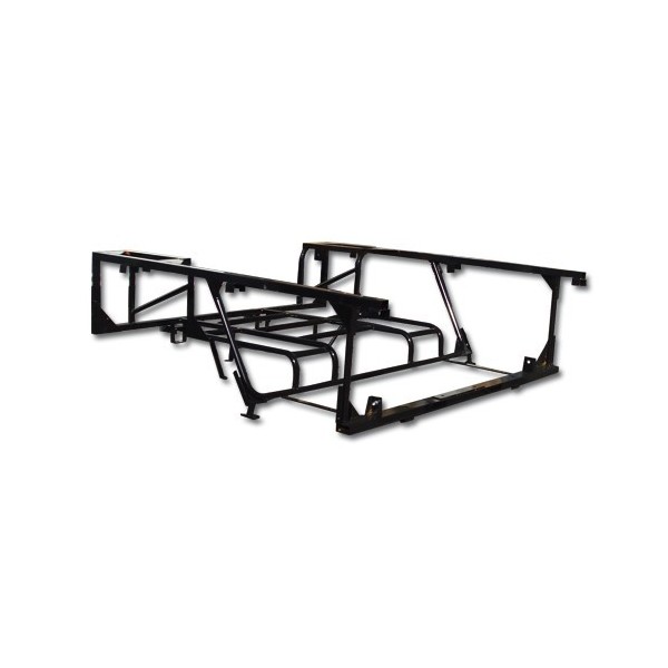 Rohrrahmen hinten Mehari schwarz