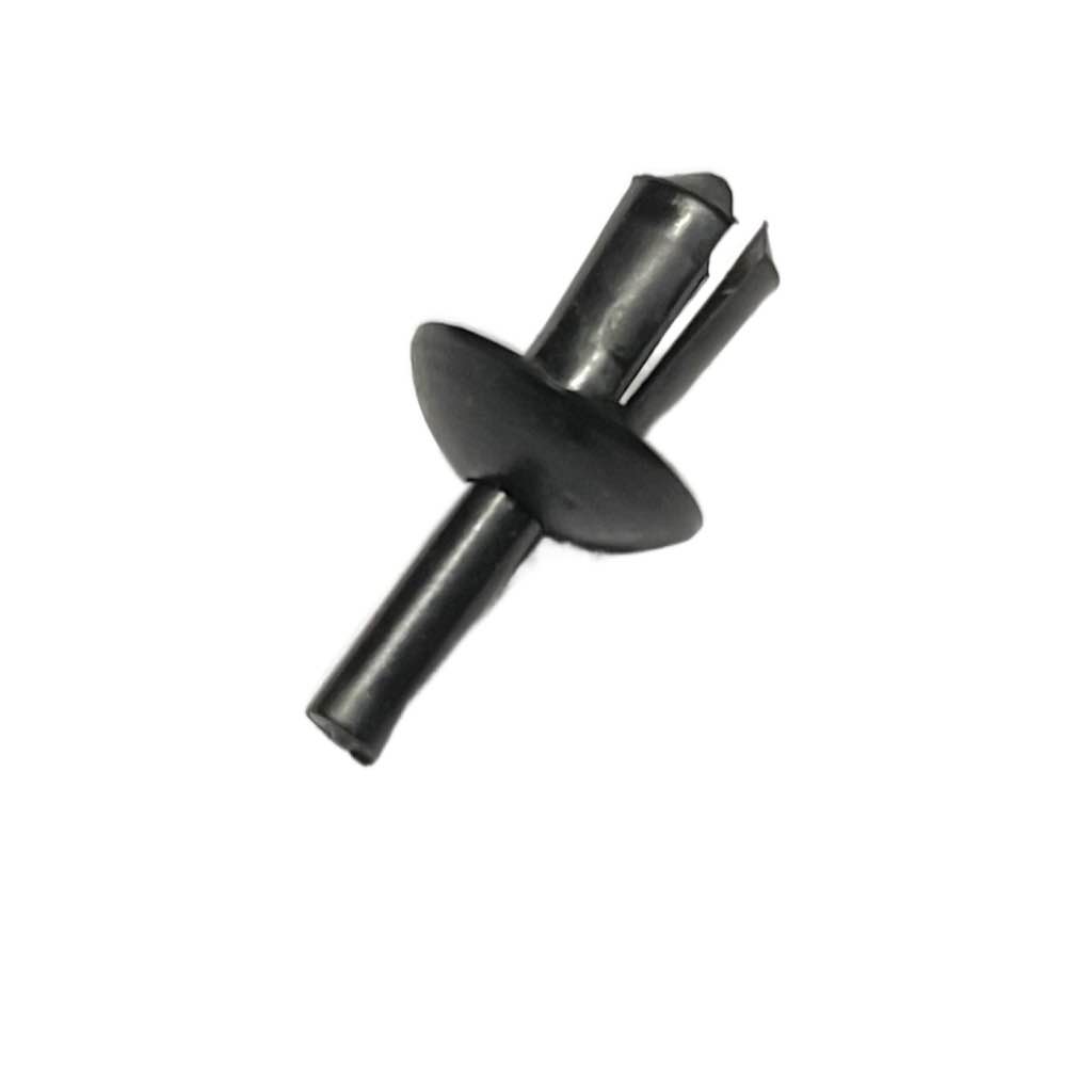 Kunstoffniete schwarz für Windfang 3,5mm 2CV