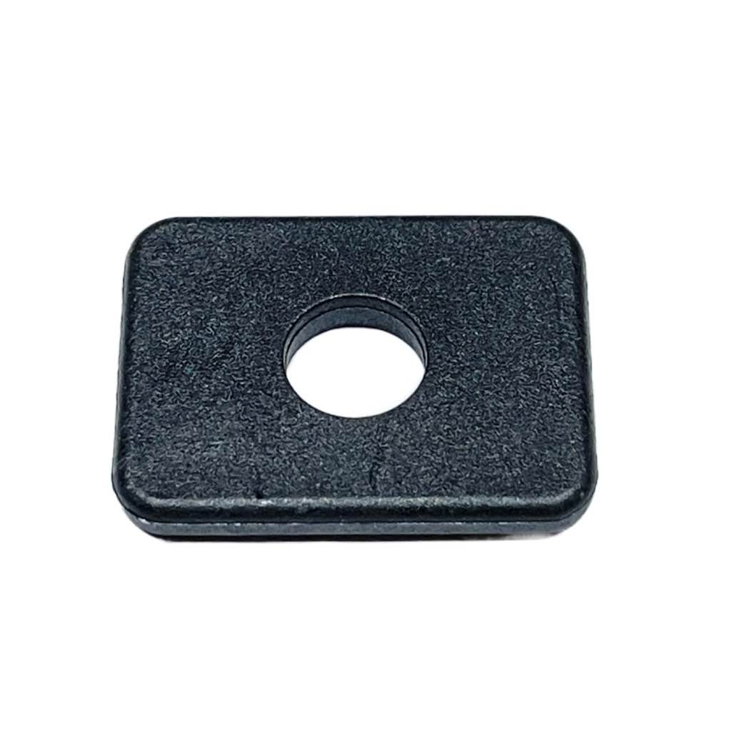 Scheibe rechteckig Plastik für Tankbefestigung