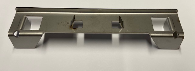 Batteriehalter Edelstahl mit Regleraufnahme 2CV