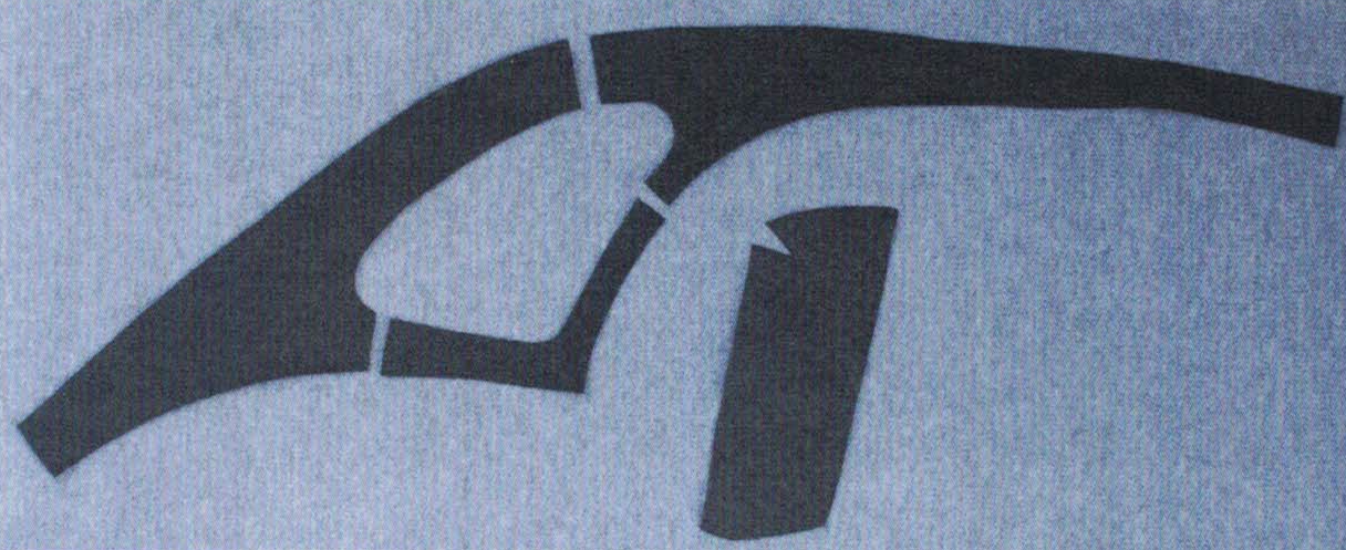 Seitenverkleidung 2CV mit drittem Fenster inkl. kompl. Kotflüg. versch. Farben