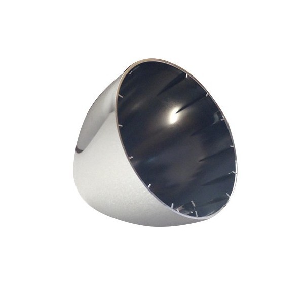 Scheinwerfertopf Rund verchromt