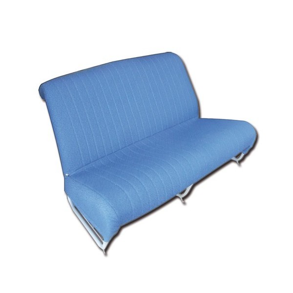 Sitzbankbezugsatz vorne und hinten AZAM Bleu Diamant